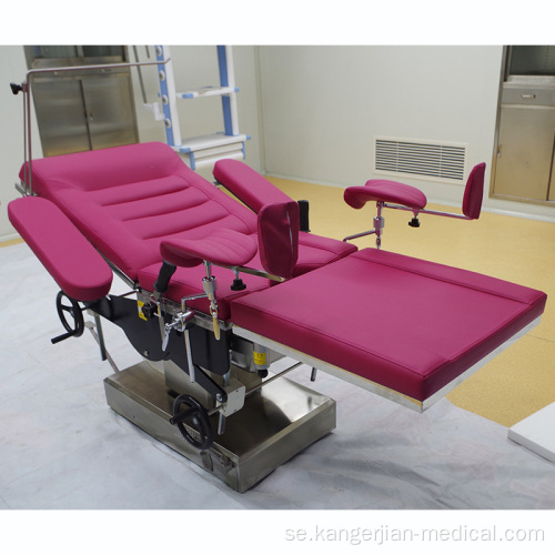 KSC billiga sjukhusmöbler gynekologi stol begagnad leverans säng manuell gynekologi tabell